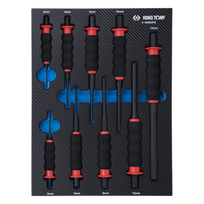 91009GPE Ummantelter Splinttreiber-Set, EVAWAVE - 9 tlg.