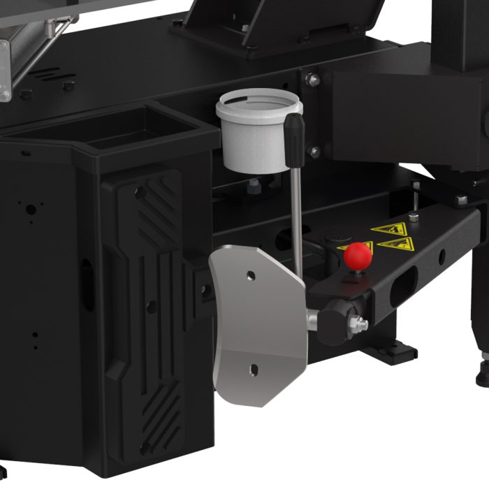 Automatisch kippbare Reifensäulenmontiermaschine HAMMER TOOLS CTC 13"-28" mit Hilfsarm HPR850 – Bild 4