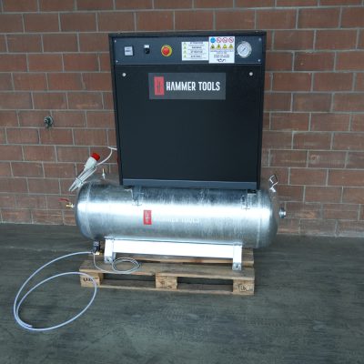 Kolbenkompressor HAMMER TOOLS KK 7.5 PVS Tank Vollverzinkt Schallisoliert