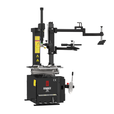 Automatisch kippbare Reifensäulenmontiermaschine HAMMER TOOLS CTC 13"-28" mit Hilfsarm HPR850