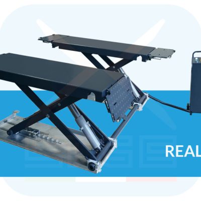LTGE REAL 3,5 t mobile Kurzhub-Scherenhebebühne