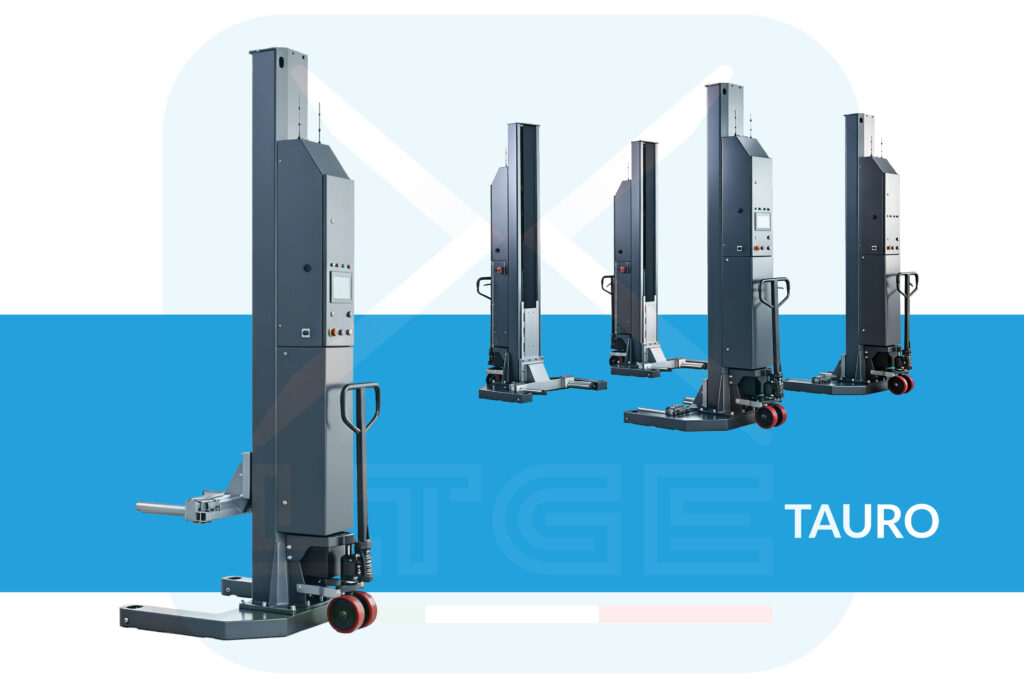 LTGE TAURO mobile Hubsäulen mit Wi-Fi