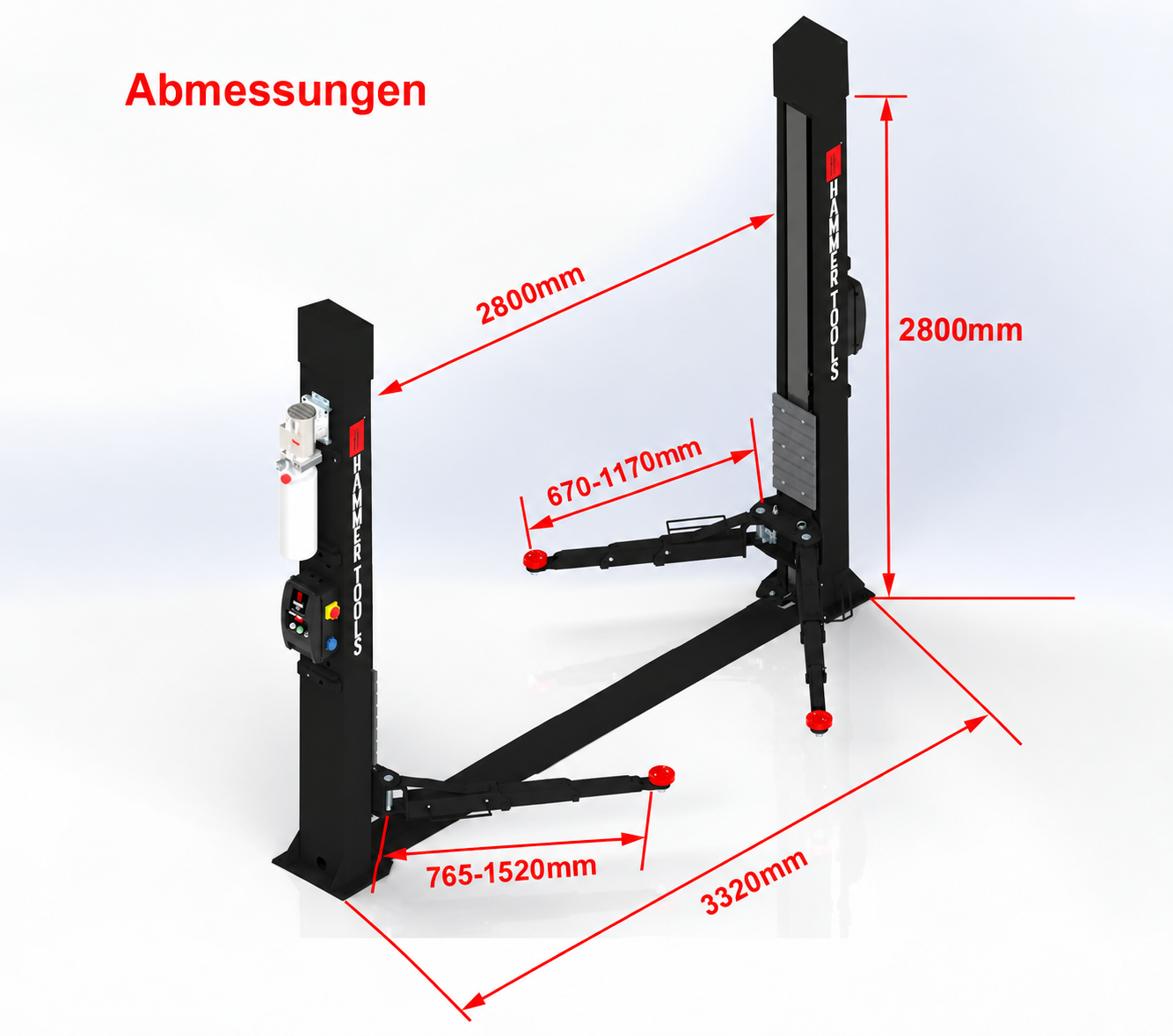 CLD 4000 Pro Abmessungen