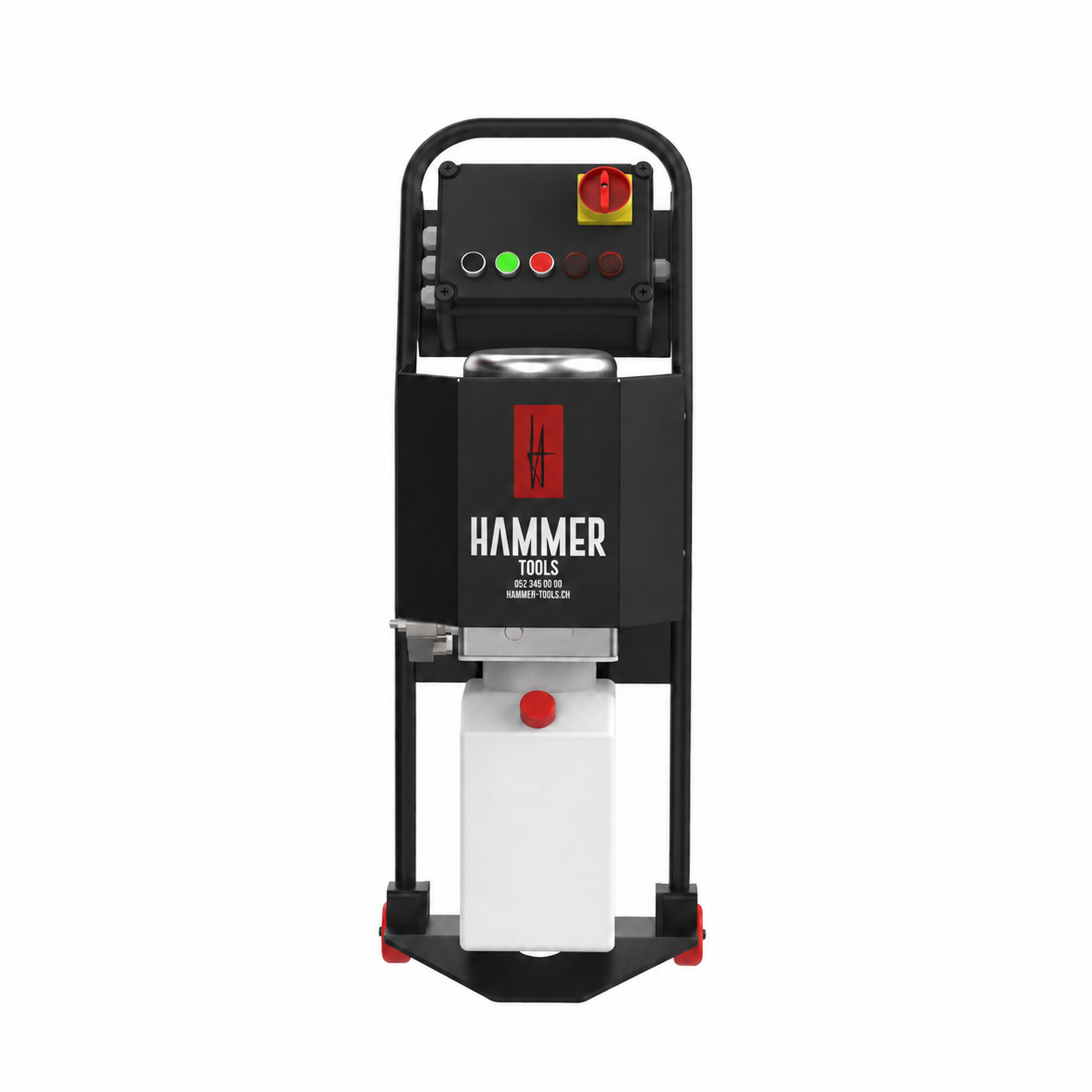 Hammer Tools CSL 3500 XO – schwarze Steuerbox mit schwarzen Eckschrauben