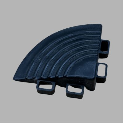 PVC Boden Ecke Schwarz