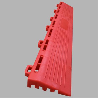 PVC Boden Rampen mit Nasen Rot-1